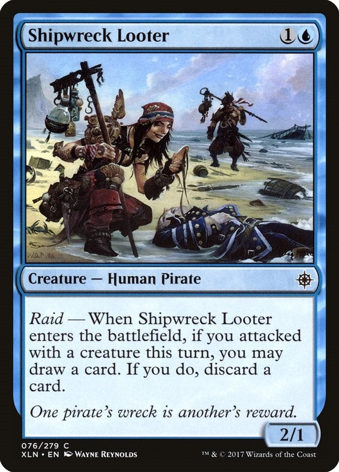 Image for Shipwreck Looter (76) [Ixalan] - Magic: The Gathering