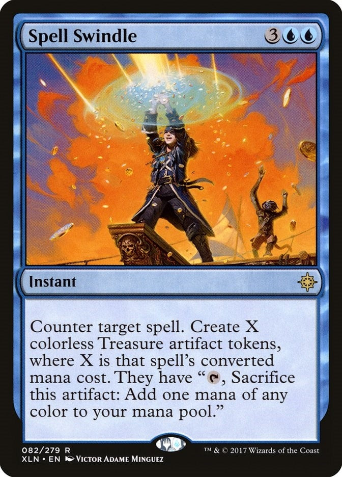 Image for Spell Swindle (82) [Ixalan] - Magic: The Gathering