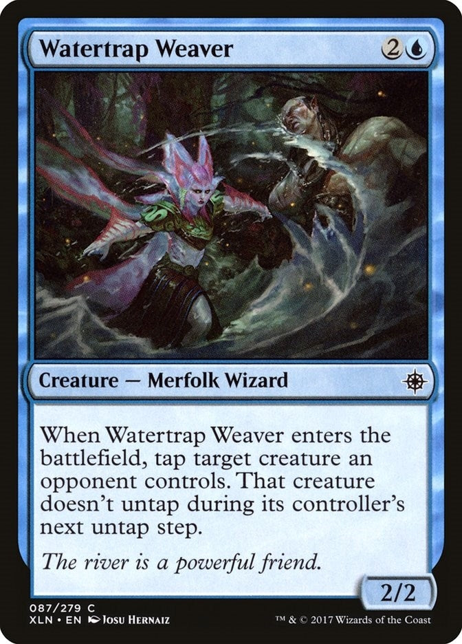 Image for Watertrap Weaver (87) [Ixalan] - Magic: The Gathering