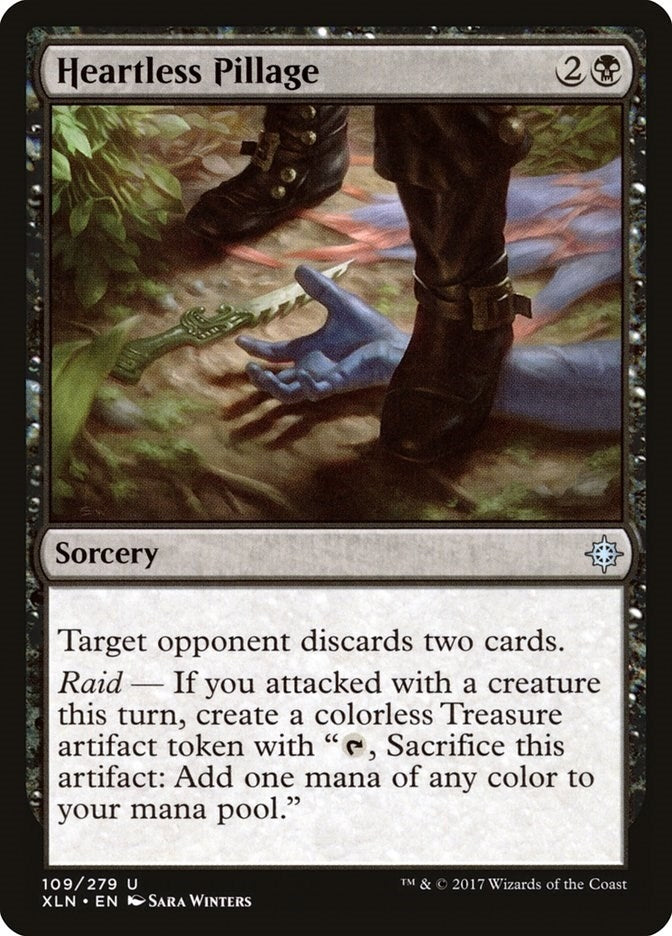 Image for Heartless Pillage (109) [Ixalan] - Magic: The Gathering