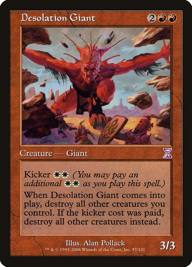 Image for Desolation Giant (57) [Timeshifted] - Magic: The Gathering