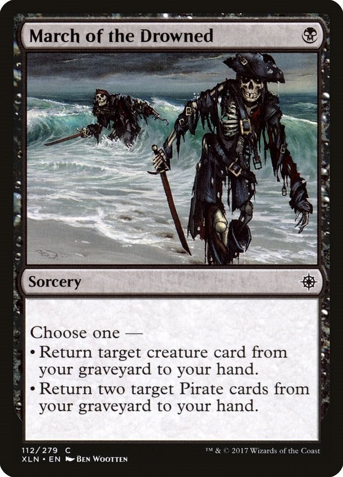 Image for March of the Drowned (112) [Ixalan] - Magic: The Gathering