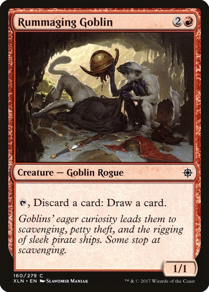 Image for Rummaging Goblin (160) [Ixalan] - Magic: The Gathering