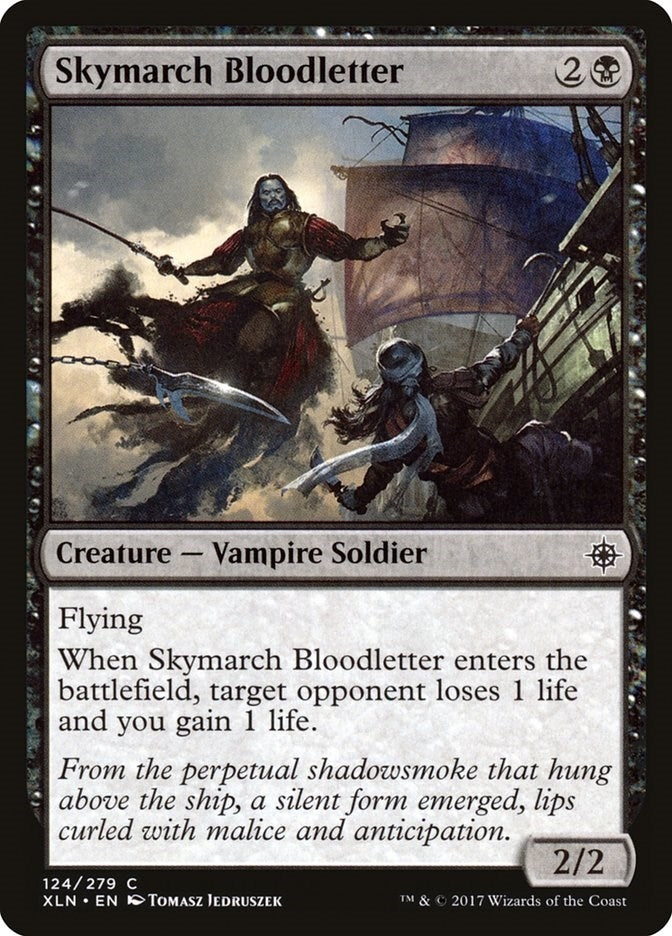 Image for Skymarch Bloodletter (124) [Ixalan] - Magic: The Gathering