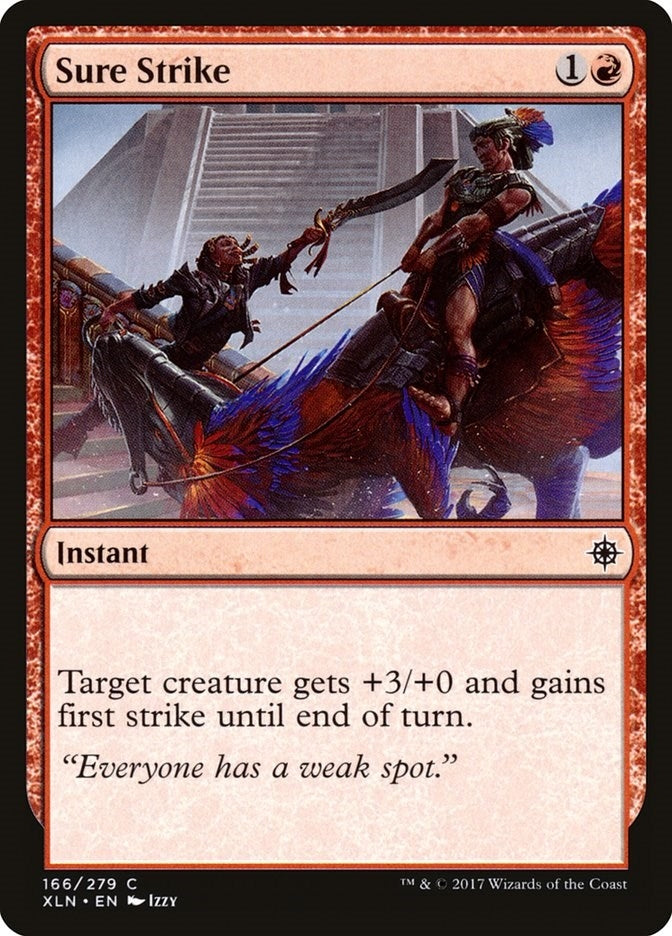 Image for Sure Strike (166) [Ixalan] - Magic: The Gathering