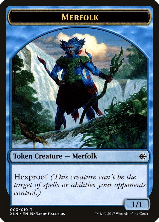 Image for Merfolk Token (3) [Ixalan] - Magic: The Gathering