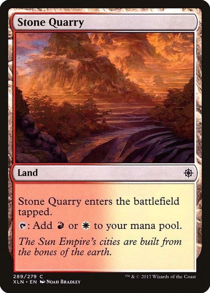 Image for Stone Quarry (289) [Ixalan] - Magic: The Gathering