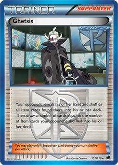 Image for Ghetsis - 101/116 (BW Plasma Freeze) (101/116) [Deck Exclusives] - Pokemon