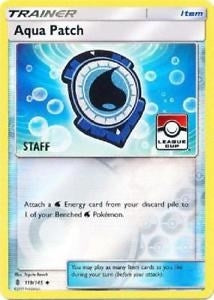 Aqua Patch - 119/145 (League Cup) [Staff] (119/145) [League & Championship Cards]