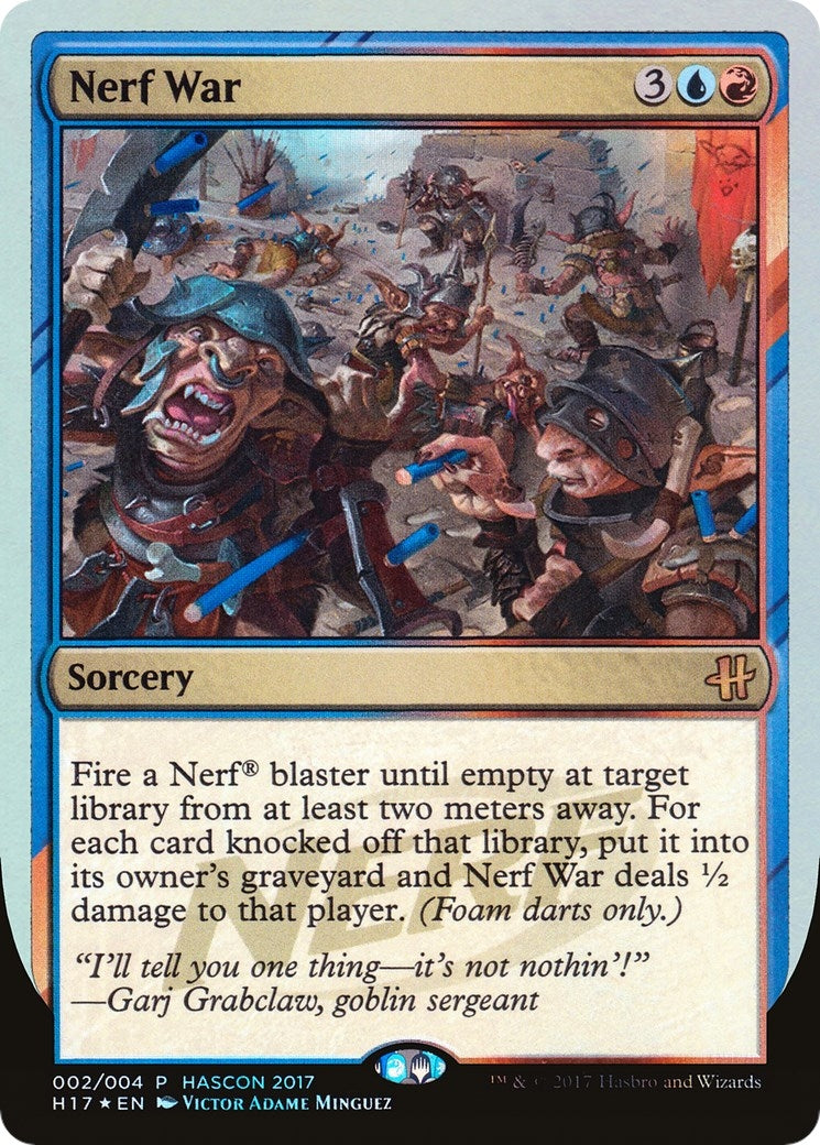 Image for Nerf War (2) [Media Promos] - Magic: The Gathering