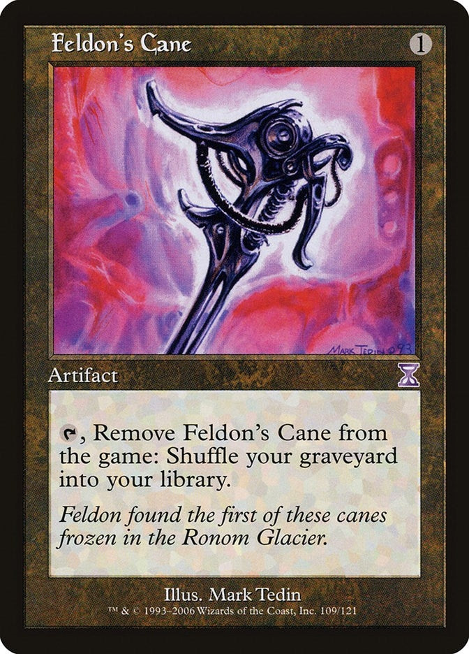 Image for Feldon's Cane (109) [Timeshifted] - Magic: The Gathering