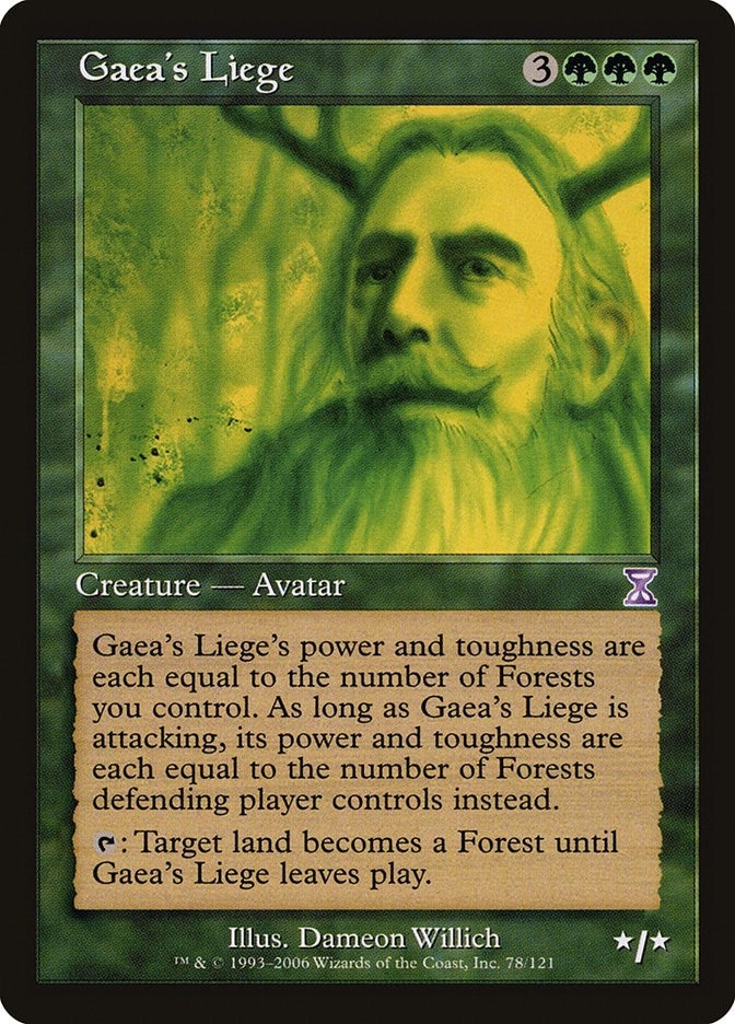 Image for Gaea's Liege (78) [Timeshifted] - Magic: The Gathering