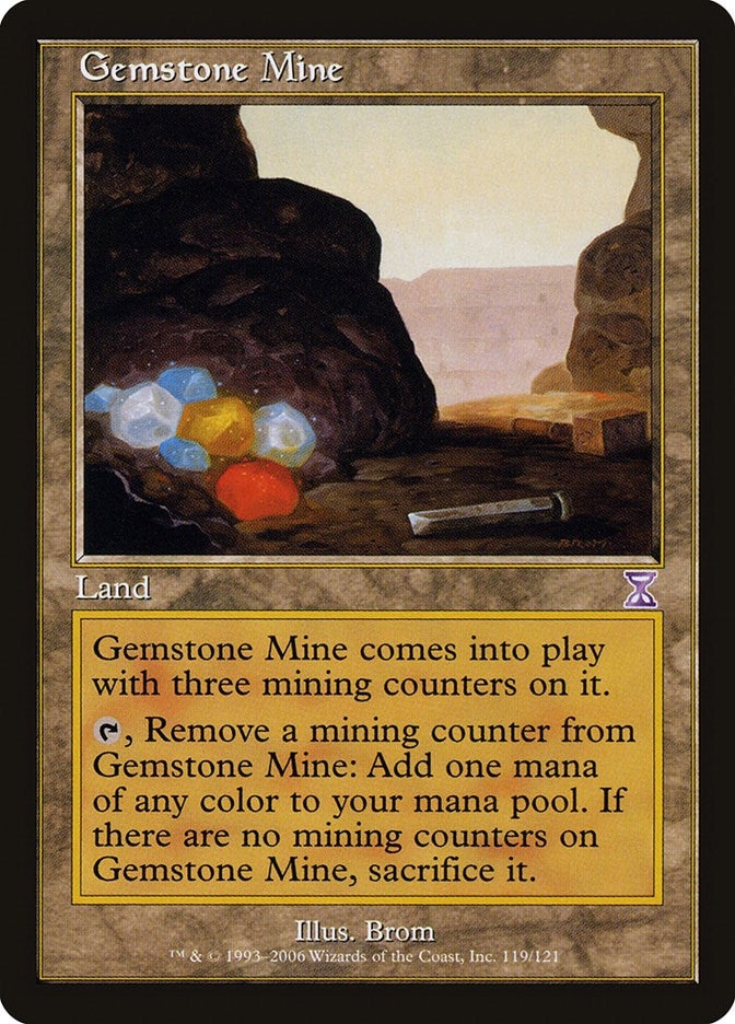 Image for Gemstone Mine (119) [Timeshifted] - Magic: The Gathering