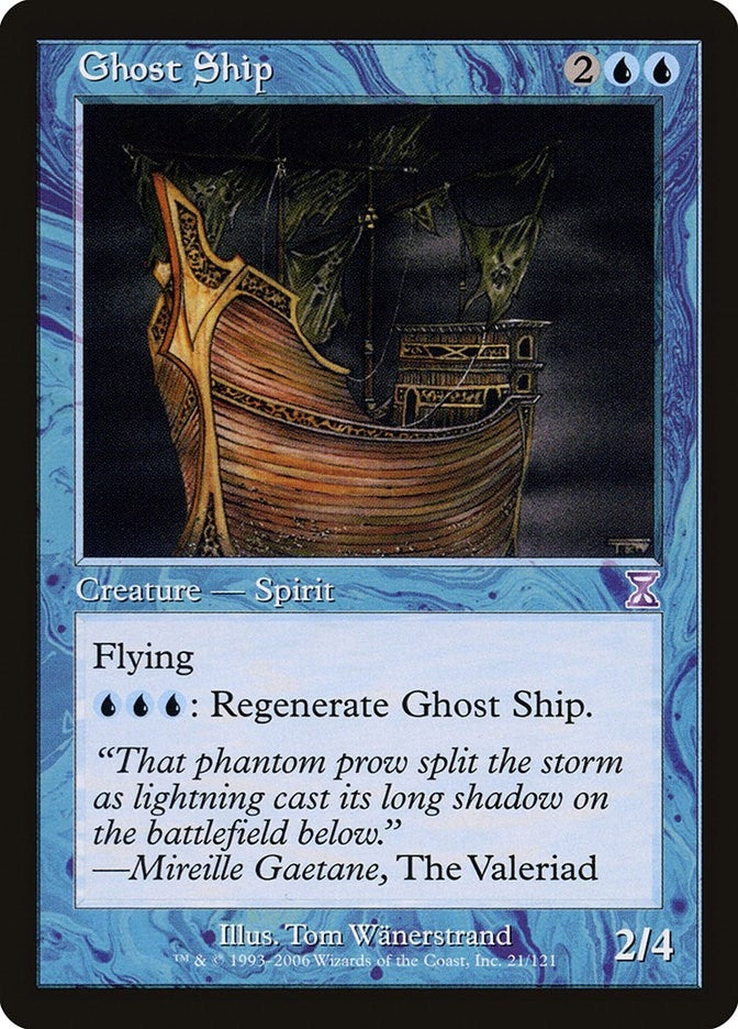 Image for Ghost Ship (21) [Timeshifted] - Magic: The Gathering