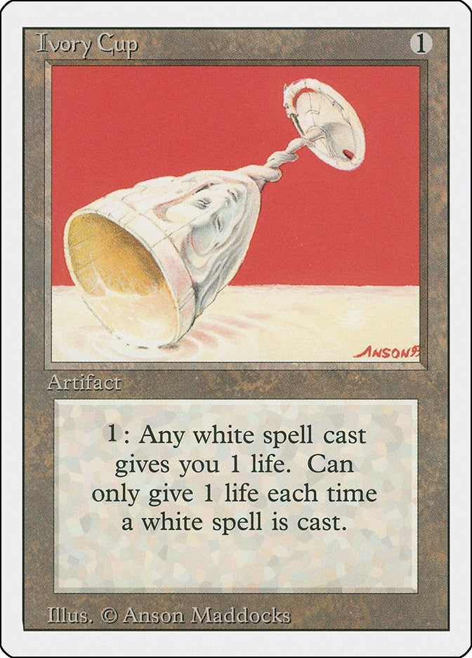 Image for Ivory Cup [Revised Edition] - Magic: The Gathering