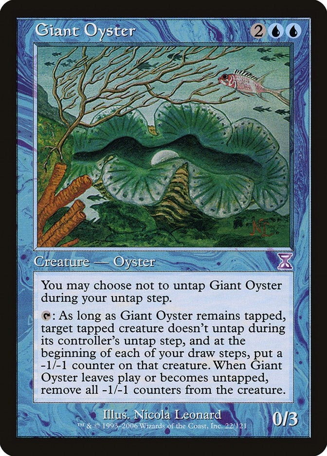 Image for Giant Oyster (22) [Timeshifted] - Magic: The Gathering