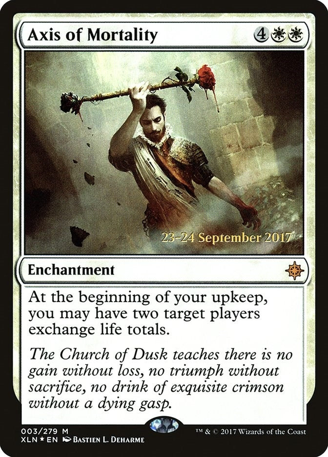 Image for Axis of Mortality (3) [Prerelease Cards] - Magic: The Gathering