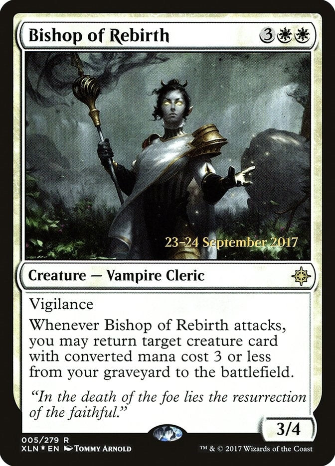 Image for Bishop of Rebirth (5) [Prerelease Cards] - Magic: The Gathering