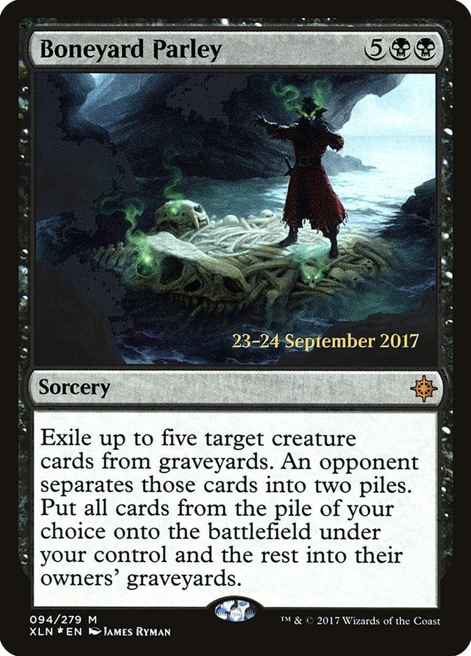 Image for Boneyard Parley (94) [Prerelease Cards] - Magic: The Gathering