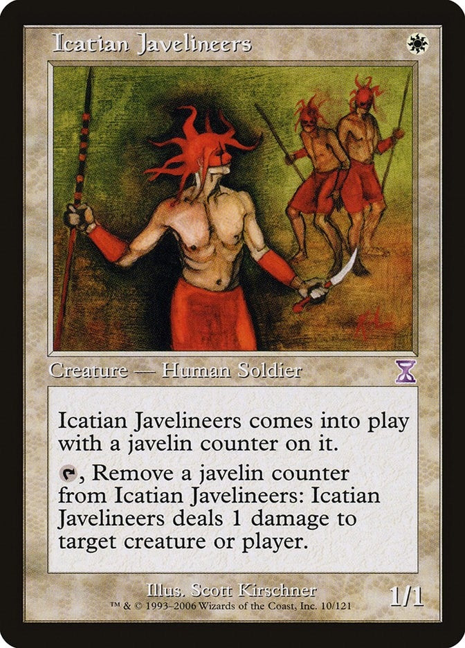 Image for Icatian Javelineers (10) [Timeshifted] - Magic: The Gathering
