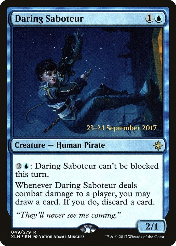 Image for Daring Saboteur (49) [Prerelease Cards] - Magic: The Gathering