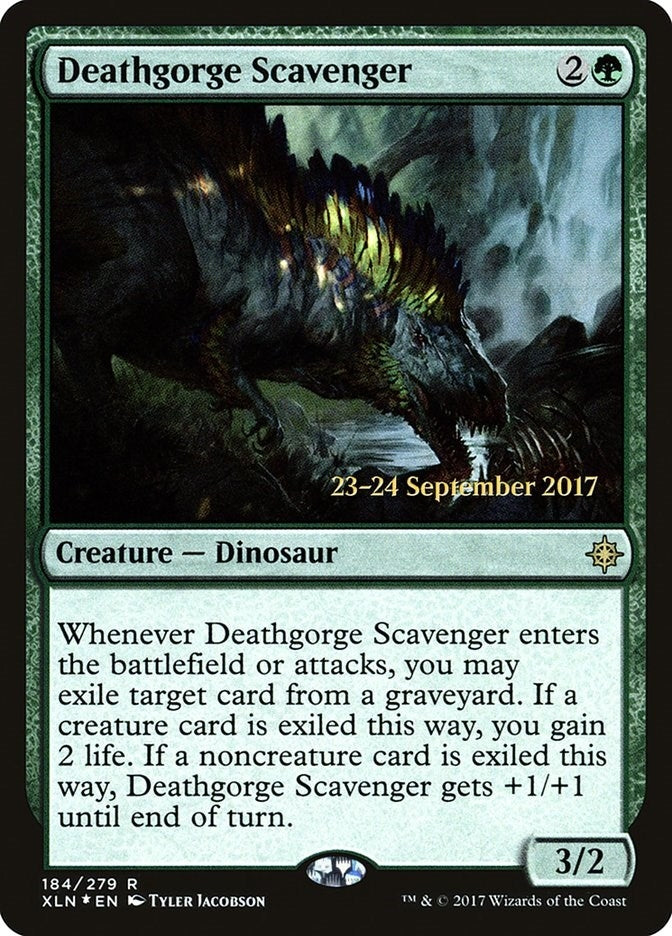 Image for Deathgorge Scavenger (184) [Prerelease Cards] - Magic: The Gathering