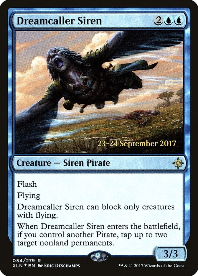 Image for Dreamcaller Siren (54) [Prerelease Cards] - Magic: The Gathering