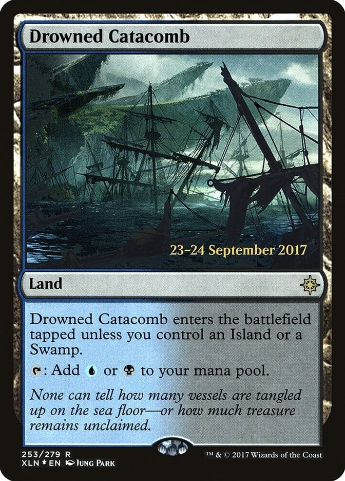 Image for Drowned Catacomb (253) [Prerelease Cards] - Magic: The Gathering