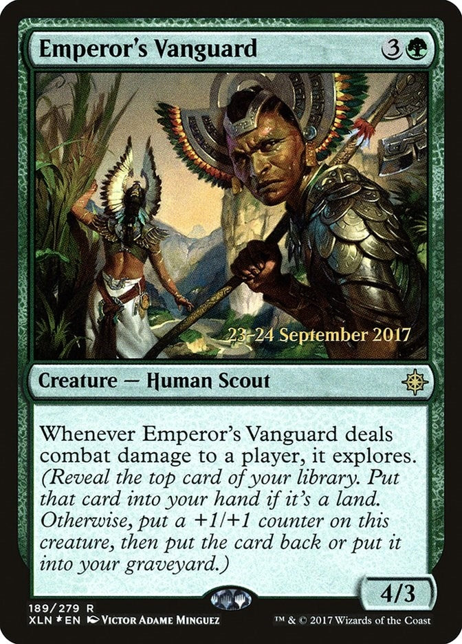 Image for Emperor's Vanguard (189) [Prerelease Cards] - Magic: The Gathering
