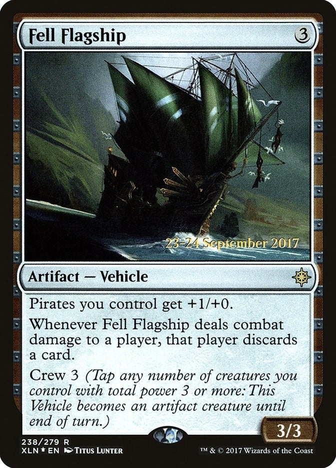 Image for Fell Flagship (238) [Prerelease Cards] - Magic: The Gathering