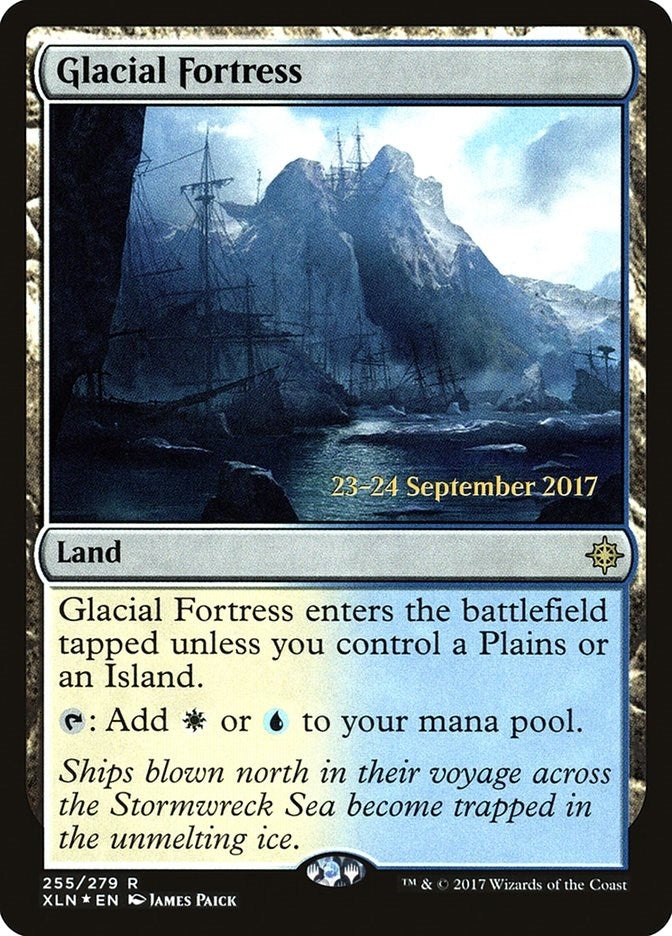 Image for Glacial Fortress (255) [Prerelease Cards] - Magic: The Gathering