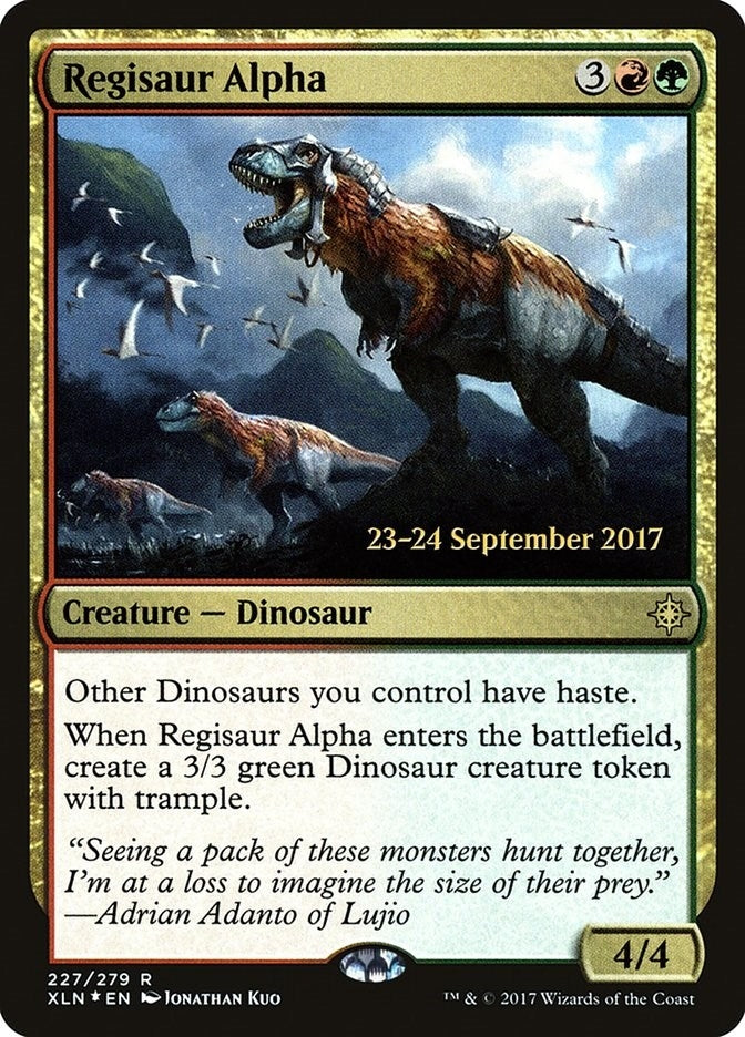 Image for Regisaur Alpha (227) [Prerelease Cards] - Magic: The Gathering