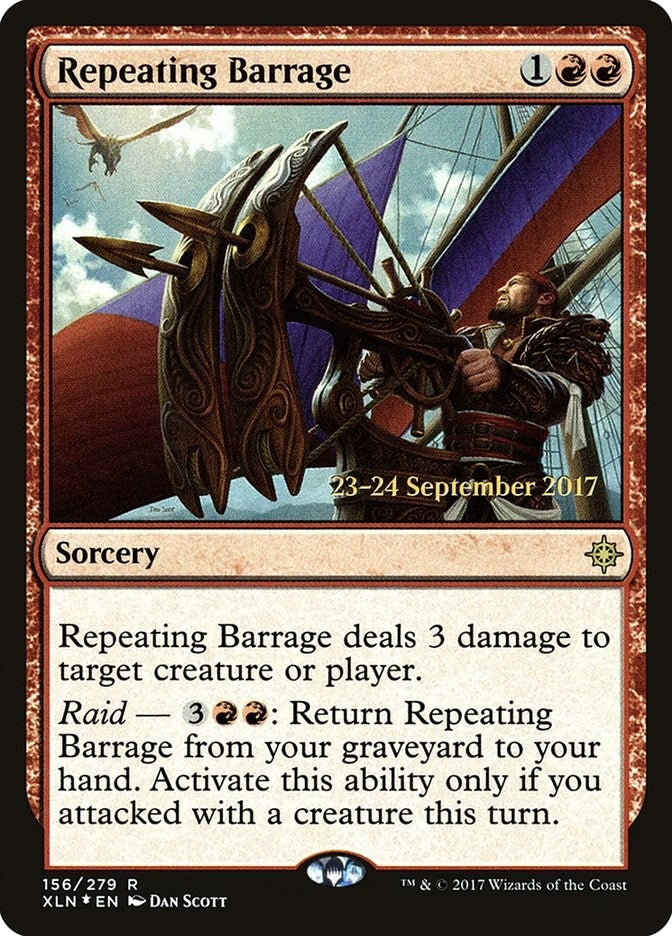 Image for Repeating Barrage (156) [Prerelease Cards] - Magic: The Gathering