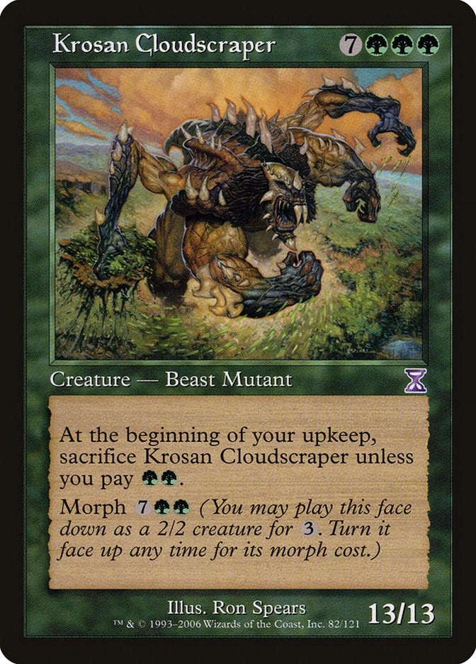 Image for Krosan Cloudscraper (82) [Timeshifted] - Magic: The Gathering