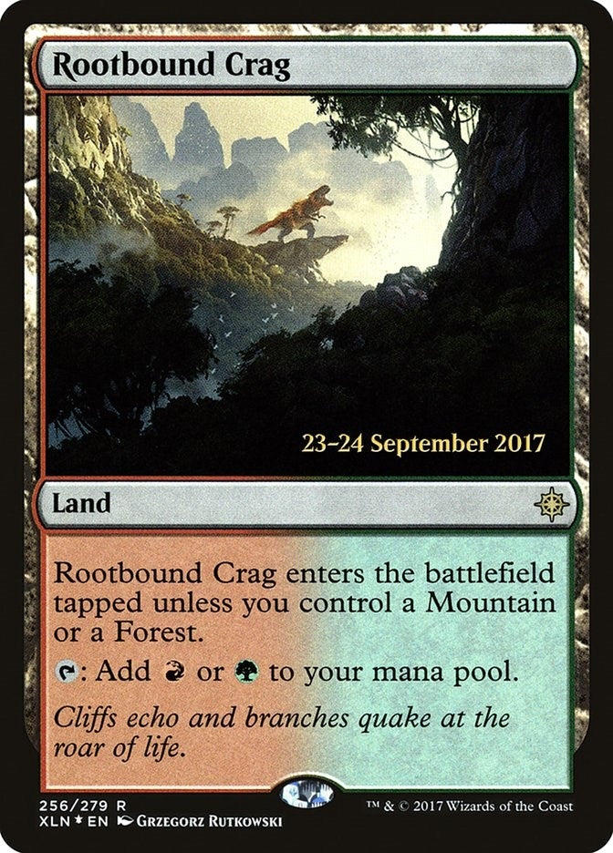 Image for Rootbound Crag (256) [Prerelease Cards] - Magic: The Gathering