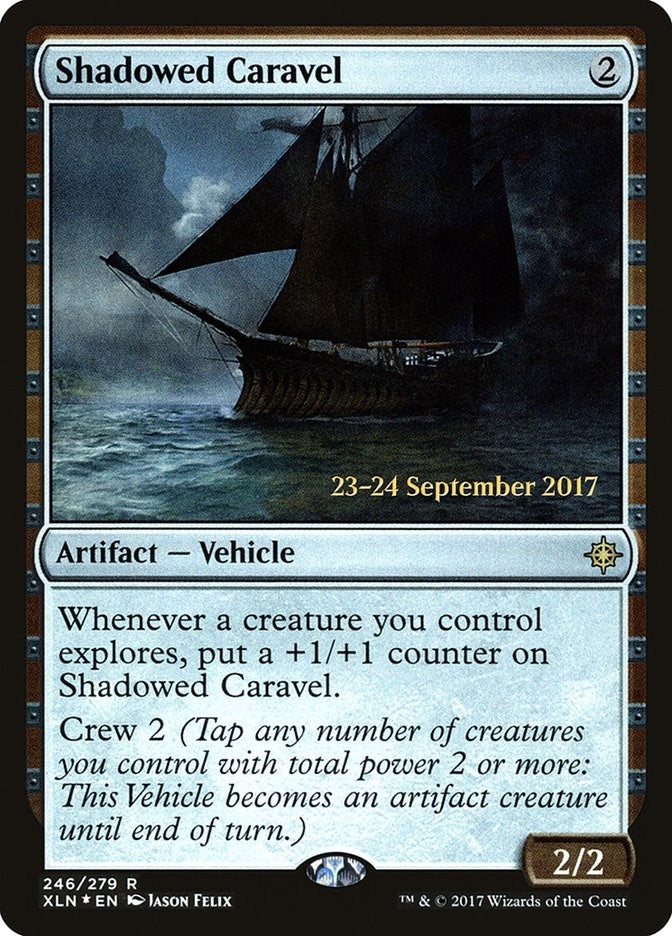 Image for Shadowed Caravel (246) [Prerelease Cards] - Magic: The Gathering