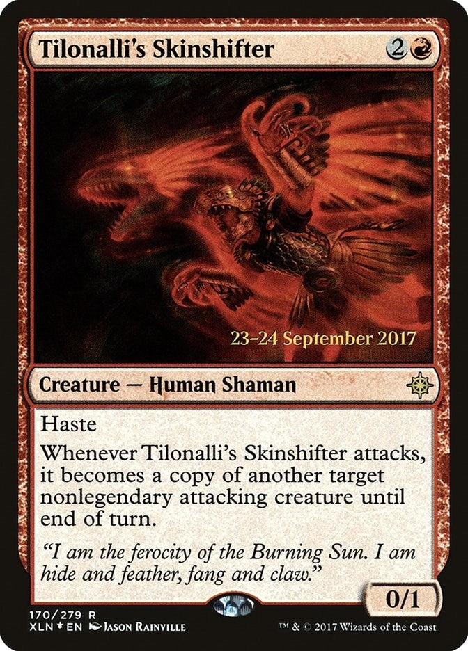 Image for Tilonalli's Skinshifter (170) [Prerelease Cards] - Magic: The Gathering