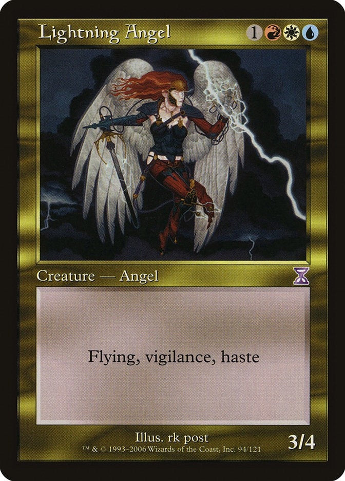 Image for Lightning Angel (94) [Timeshifted] - Magic: The Gathering