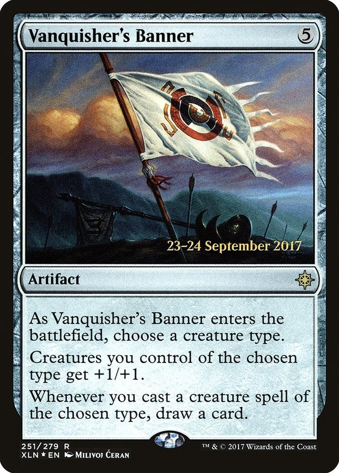 Image for Vanquisher's Banner (251) [Prerelease Cards] - Magic: The Gathering