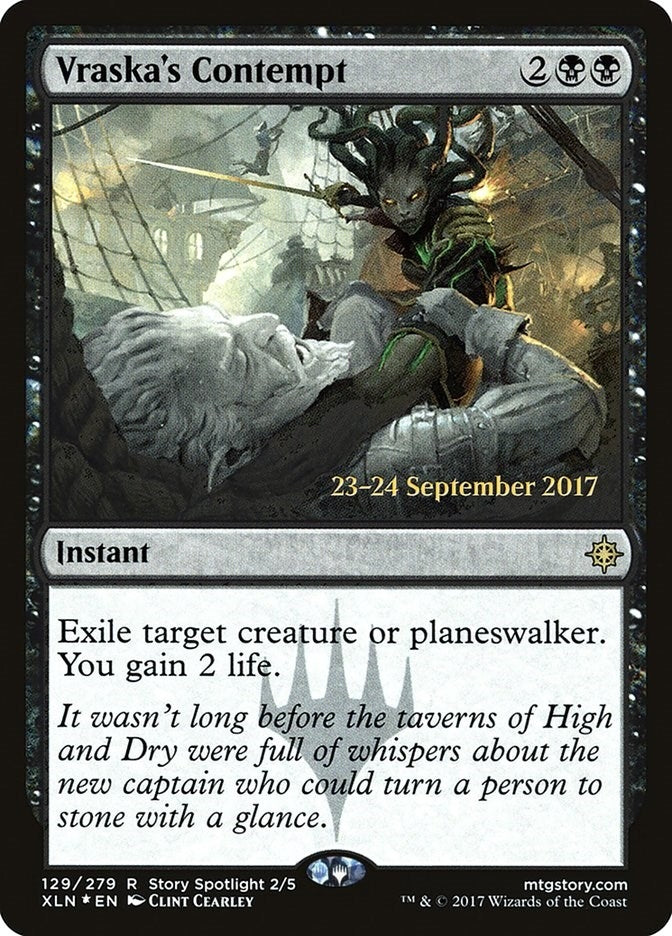 Image for Vraska's Contempt (129) [Prerelease Cards] - Magic: The Gathering