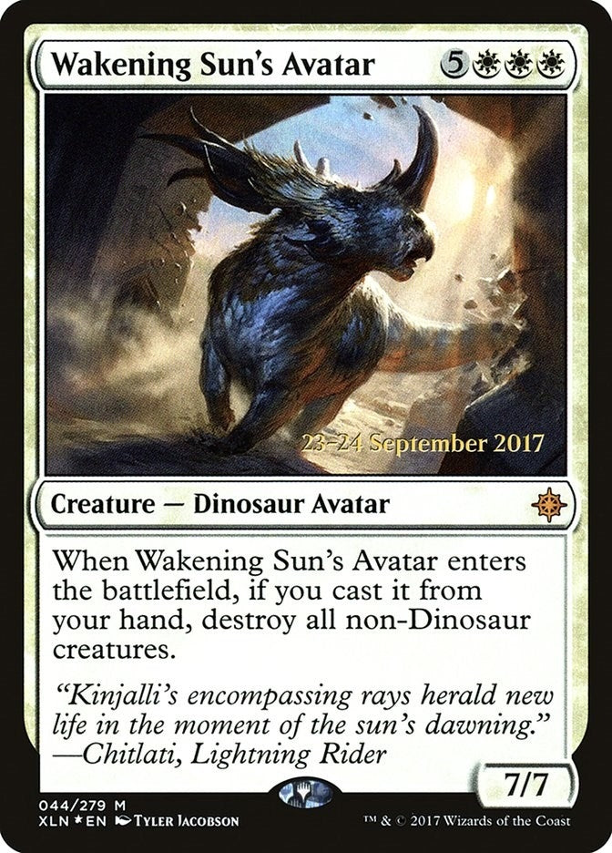 Image for Wakening Sun's Avatar (44) [Prerelease Cards] - Magic: The Gathering