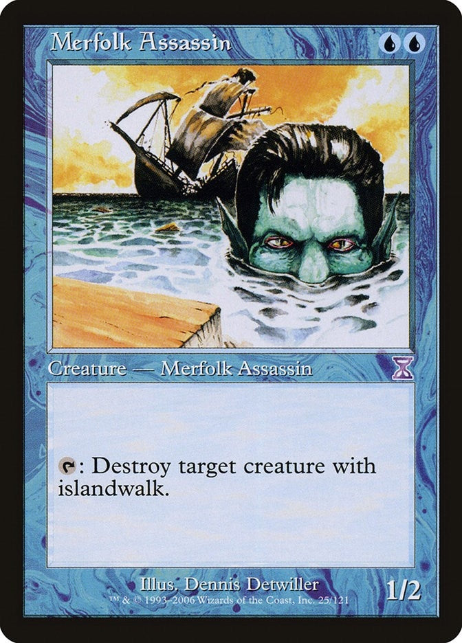 Image for Merfolk Assassin (25) [Timeshifted] - Magic: The Gathering