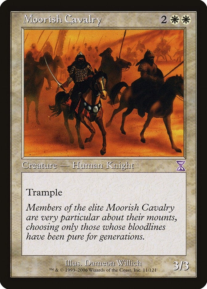 Image for Moorish Cavalry (11) [Timeshifted] - Magic: The Gathering