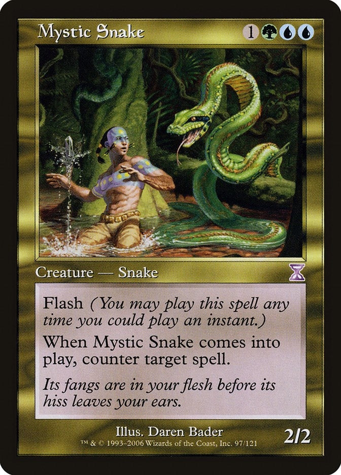 Image for Mystic Snake (97) [Timeshifted] - Magic: The Gathering