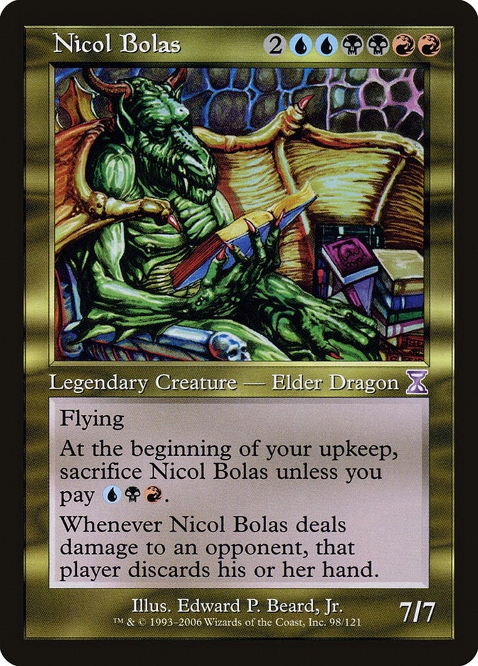 Image for Nicol Bolas (98) [Timeshifted] - Magic: The Gathering