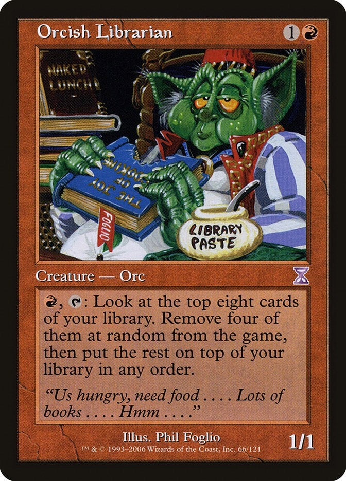 Orcish Librarian (66) [Timeshifted]