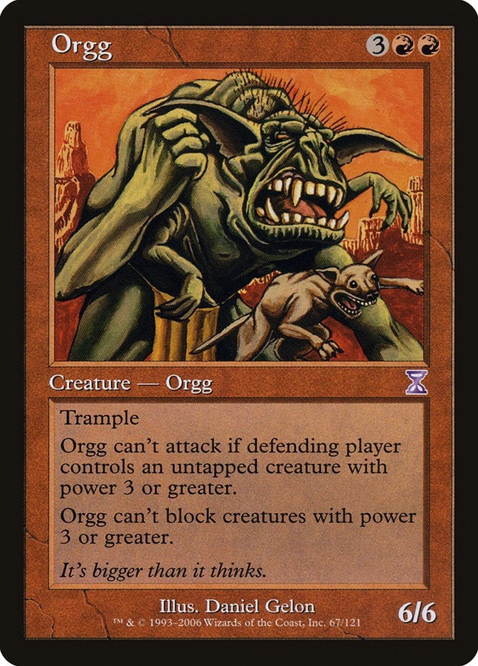 Image for Orgg (67) [Timeshifted] - Magic: The Gathering