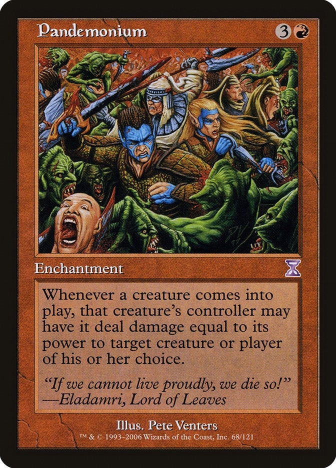 Image for Pandemonium (68) [Timeshifted] - Magic: The Gathering