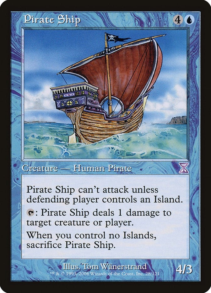Image for Pirate Ship (28) [Timeshifted] - Magic: The Gathering