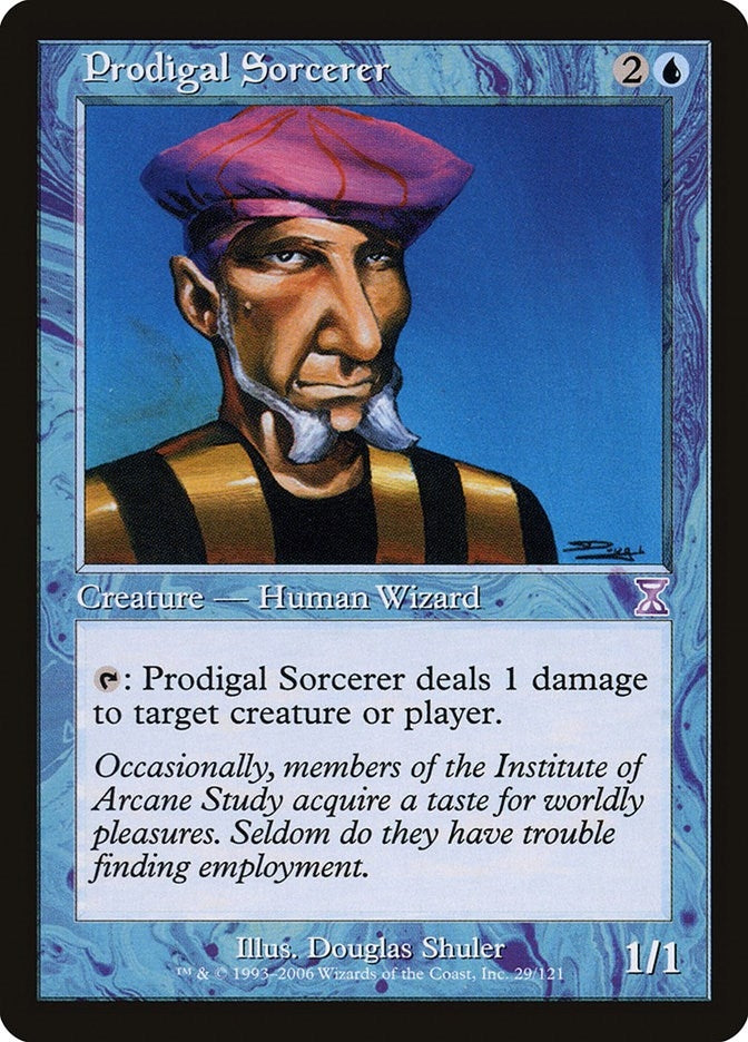 Image for Prodigal Sorcerer (29) [Timeshifted] - Magic: The Gathering